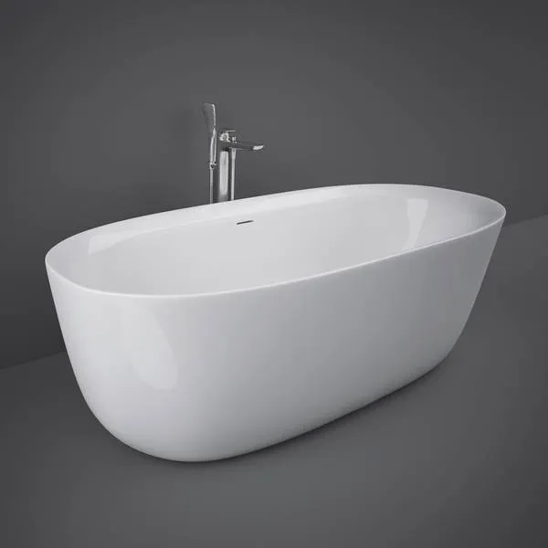 RAK - CLOUD BT (140X75CM) (DRAIN INCLUDED) WHITE